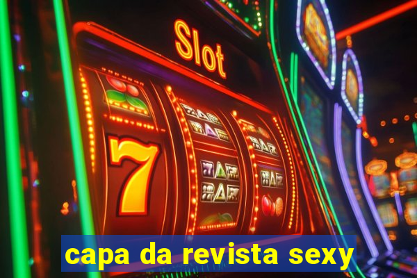 capa da revista sexy